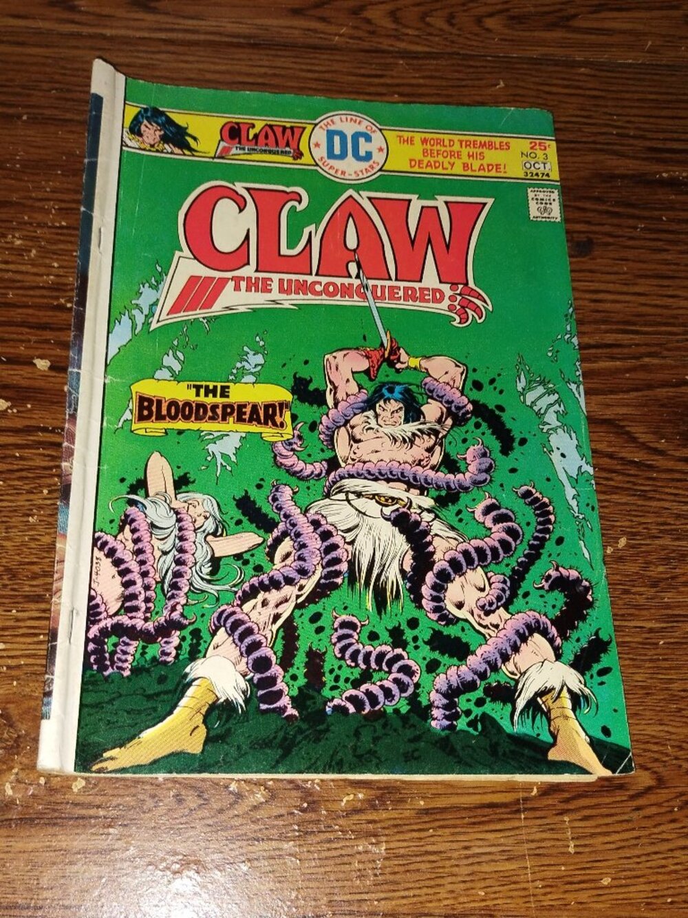 Claw : the Unconquered #3 (DC Comics, 1975)